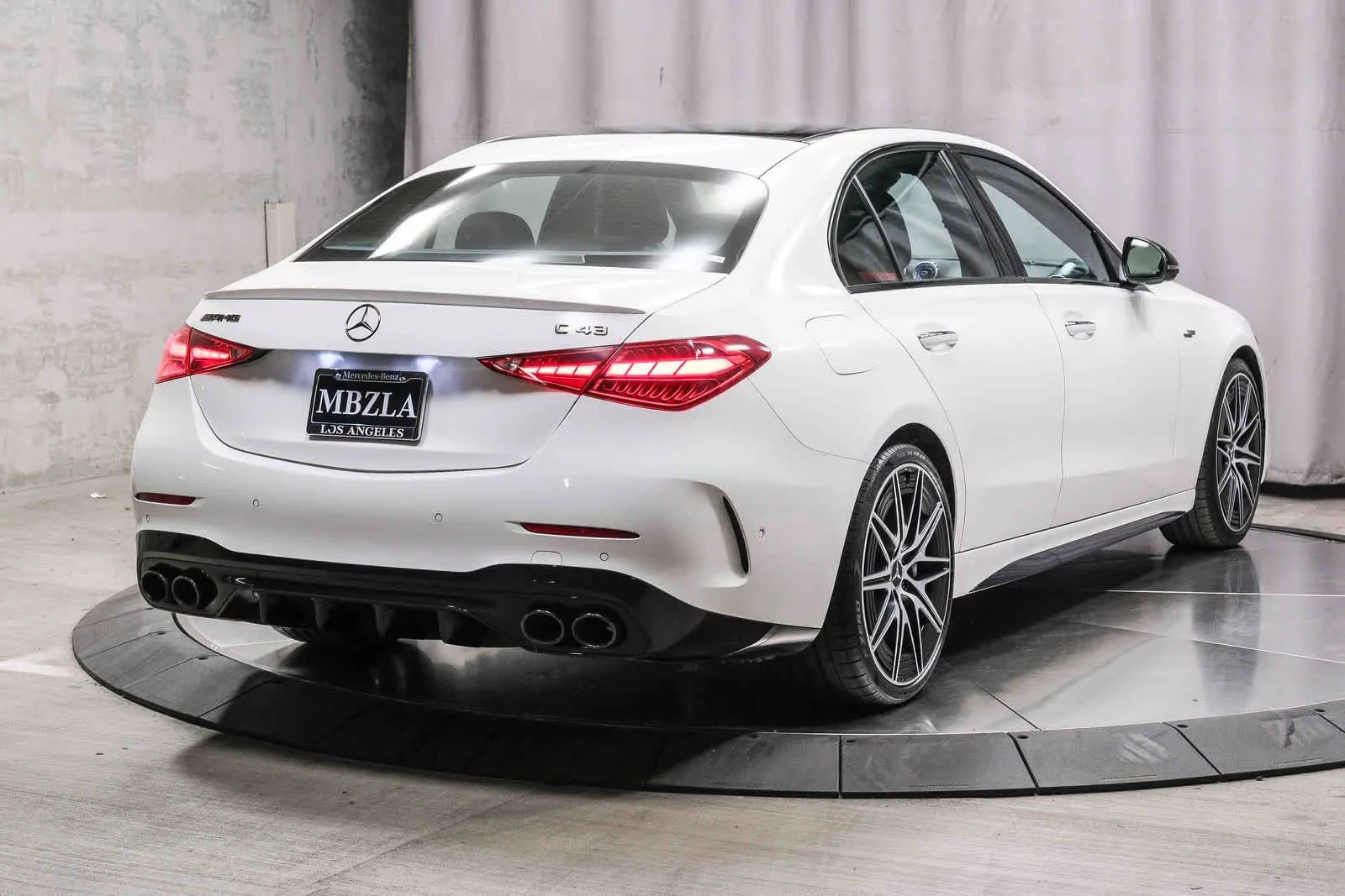 Certified Used 2023 Polar White Mercedes-Benz AMG® C 43 image 4