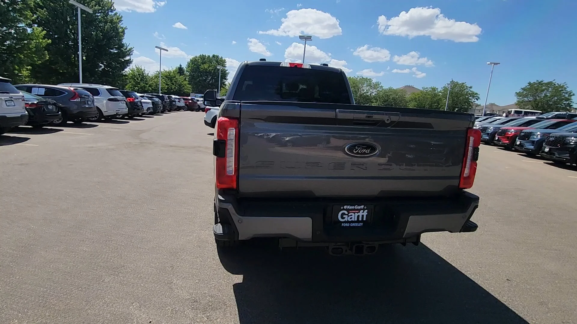 New 2026 Carbonized Gray Metallic Ford LARIAT image 8