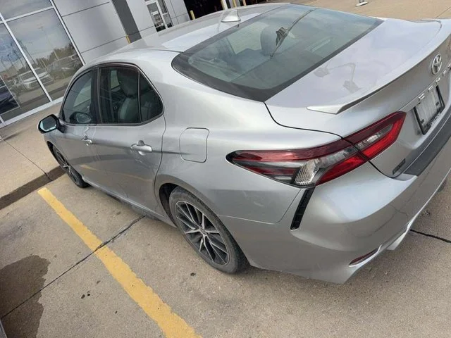 Used 2024 Celestial Silver Metallic Toyota SE image 9