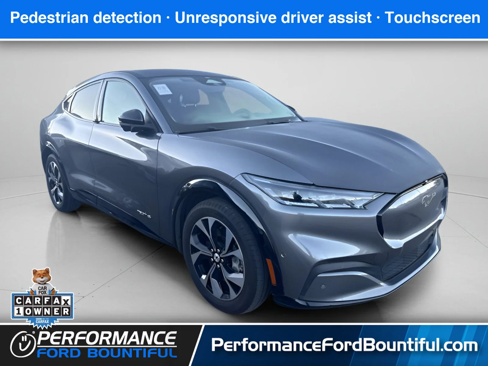 Certified Used 2023 Gray Metallic Ford Premium image 1