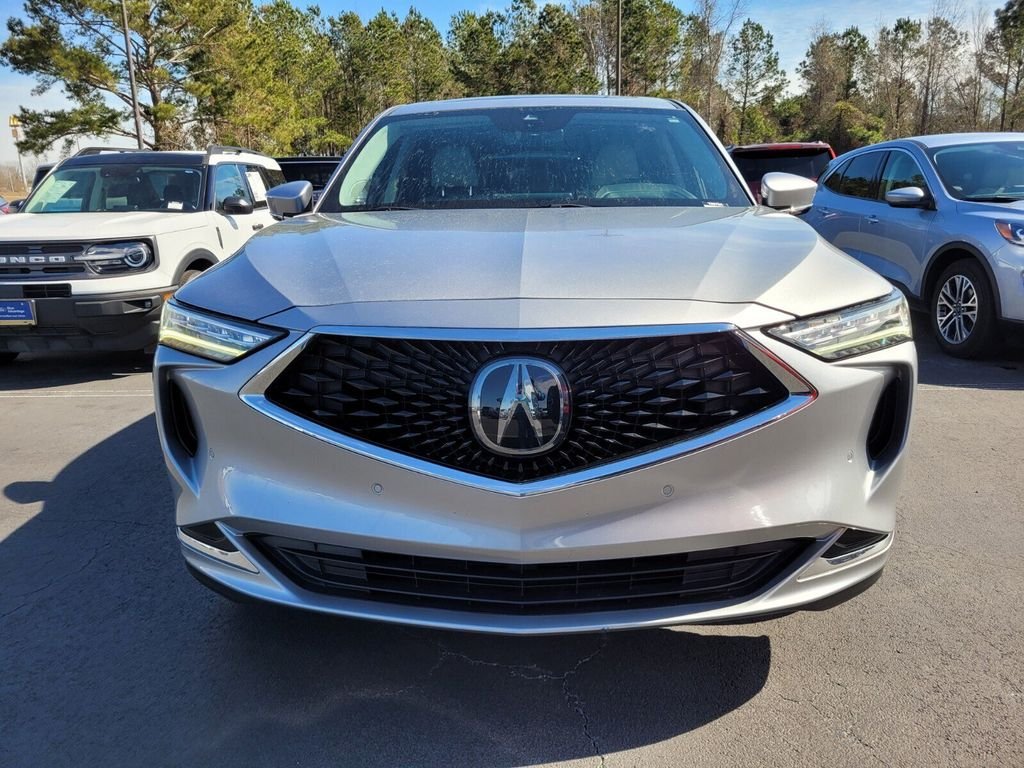 Used 2022 Silver Acura Technology image 2