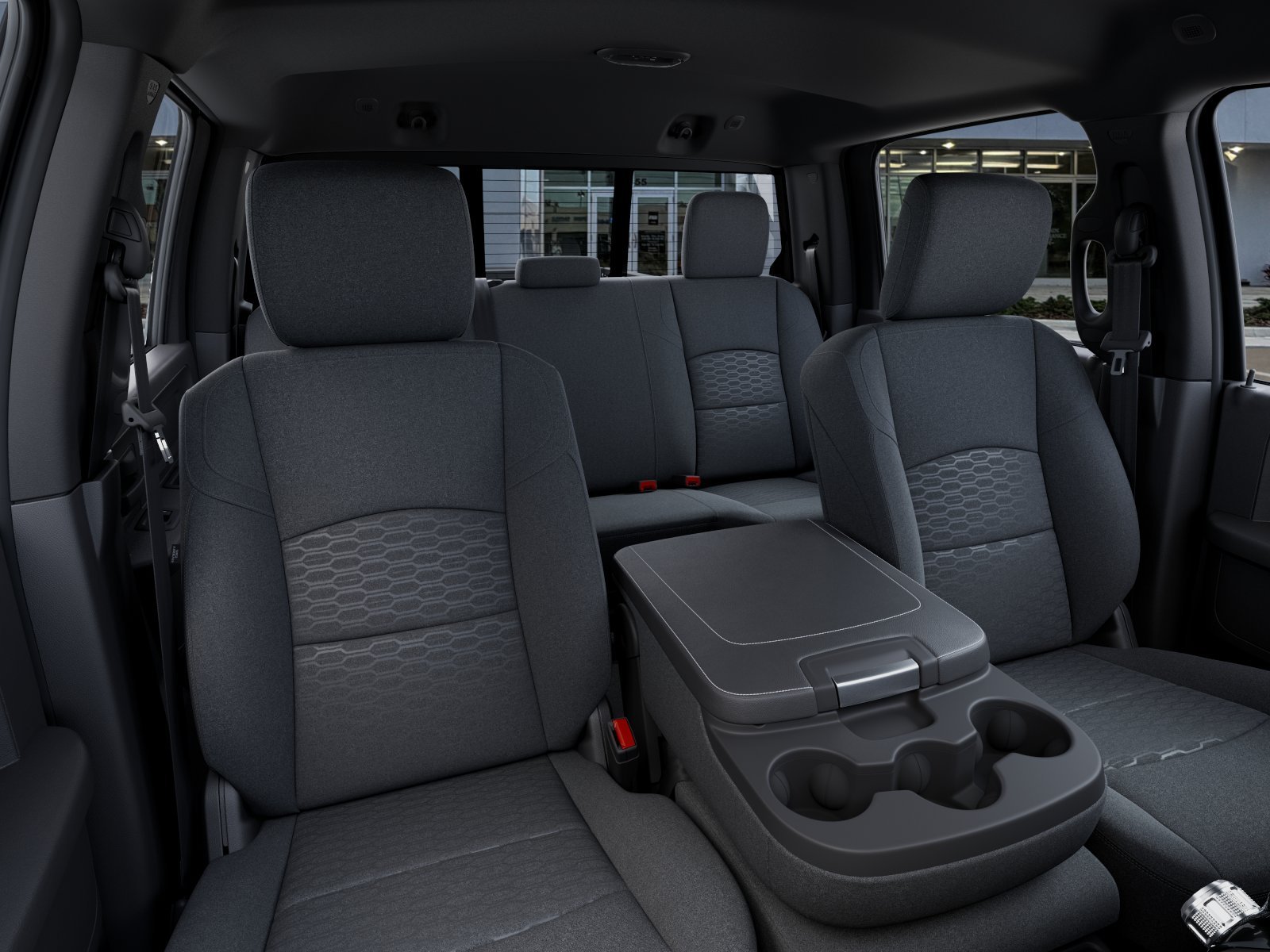 New 2026 Diamond Black Crystal Pearl-Coat Exterior Paint RAM Tradesman image 47