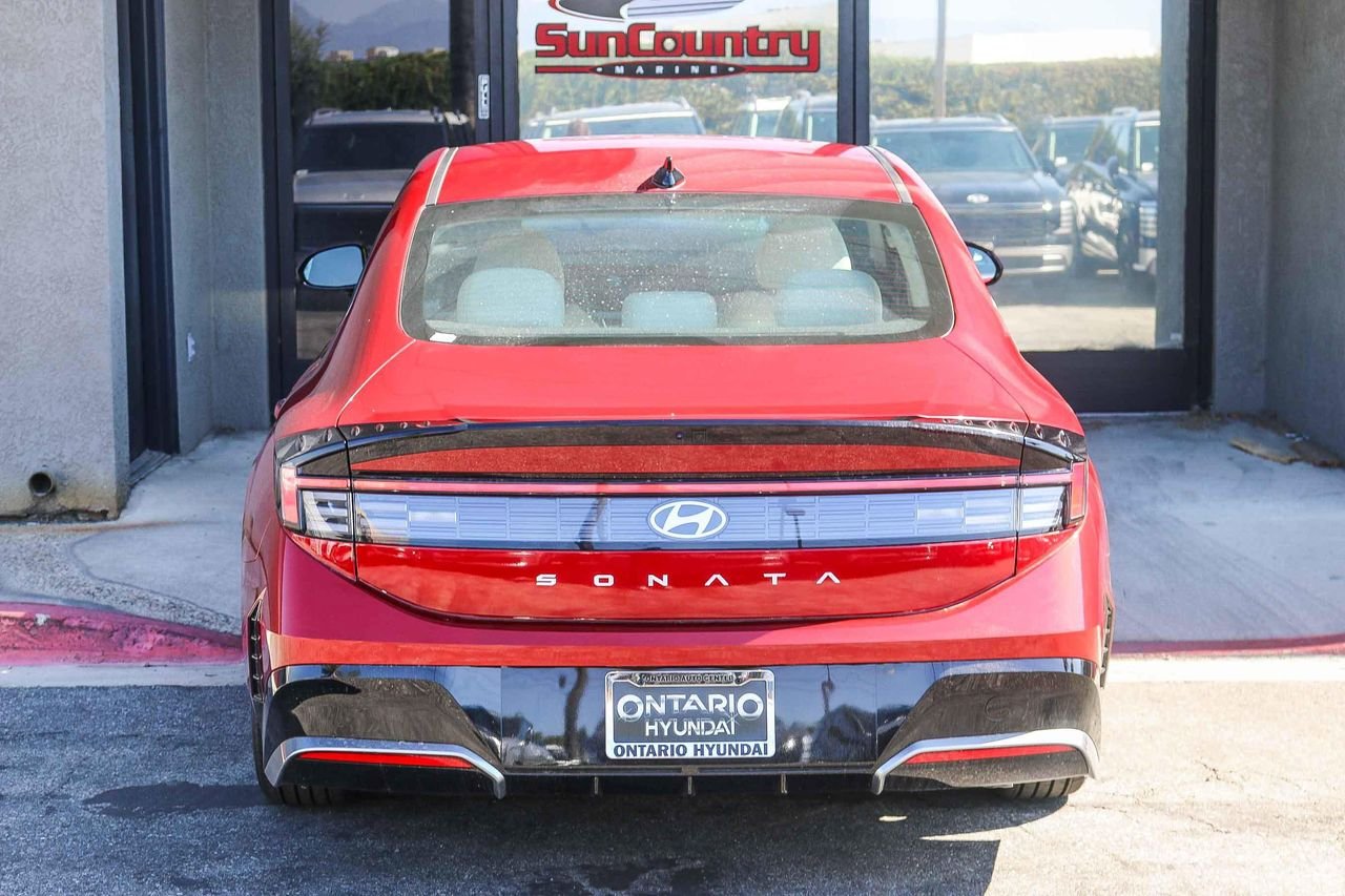 New 2025 Red Hyundai SEL image 7