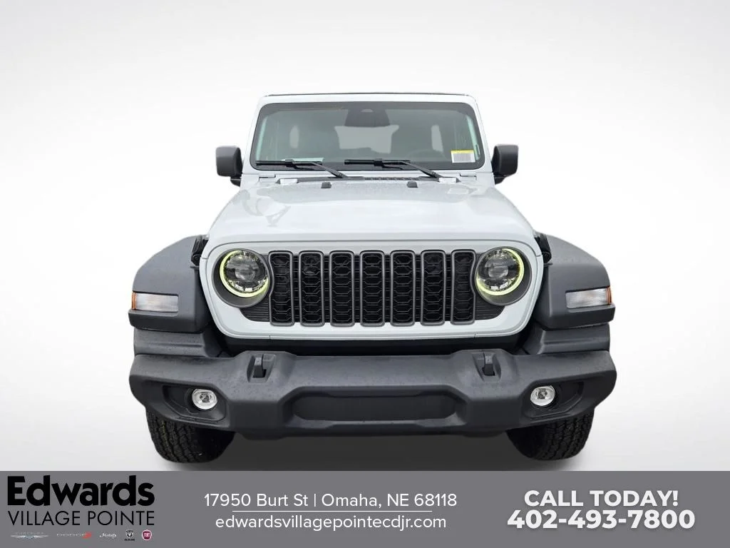 New 2026 Bright White Clearcoat Jeep Sport S image 8