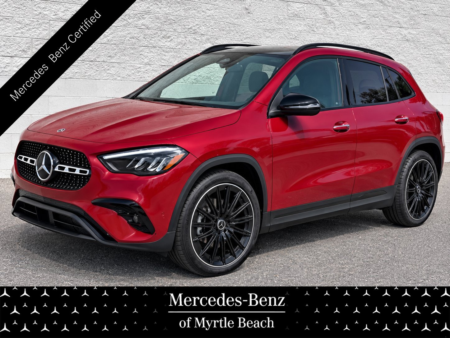 Certified Used 2026 MANUFAKTUR Patagonia Red Mercedes-Benz GLA 250 image 1