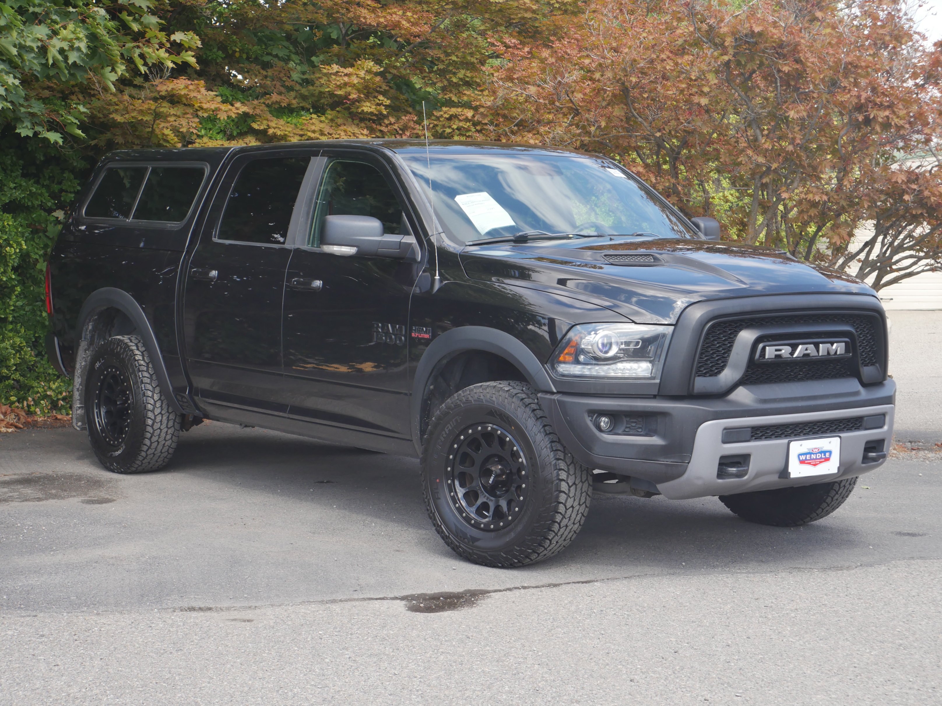 Used 2016 Brilliant Black Crystal Pearlcoat Ram Rebel image 32