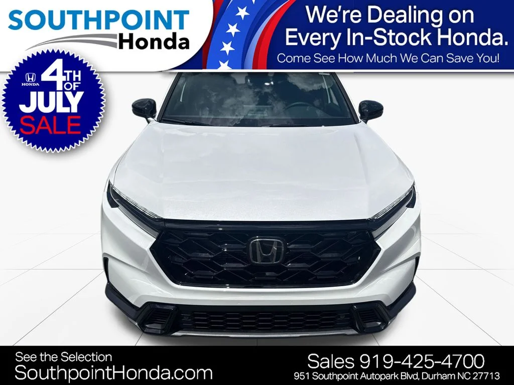 New 2026 Platinum White Pearl Honda Sport-L image 2