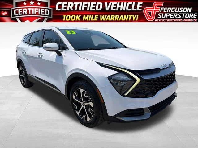 Certified Used 2023 White Kia EX image 1