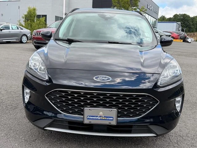 Used 2021 Blue Ford Titanium image 18