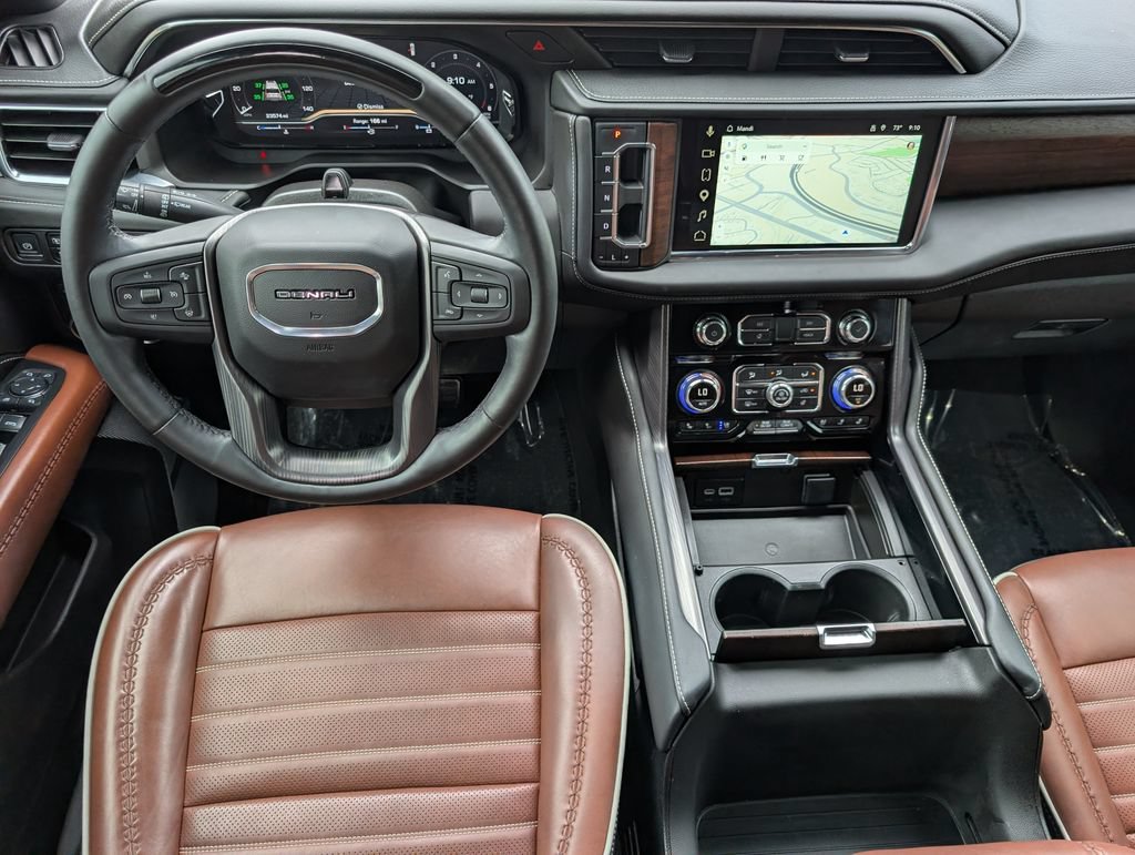 Used 2024 White Frost Tricoat GMC Denali Ultimate image 19