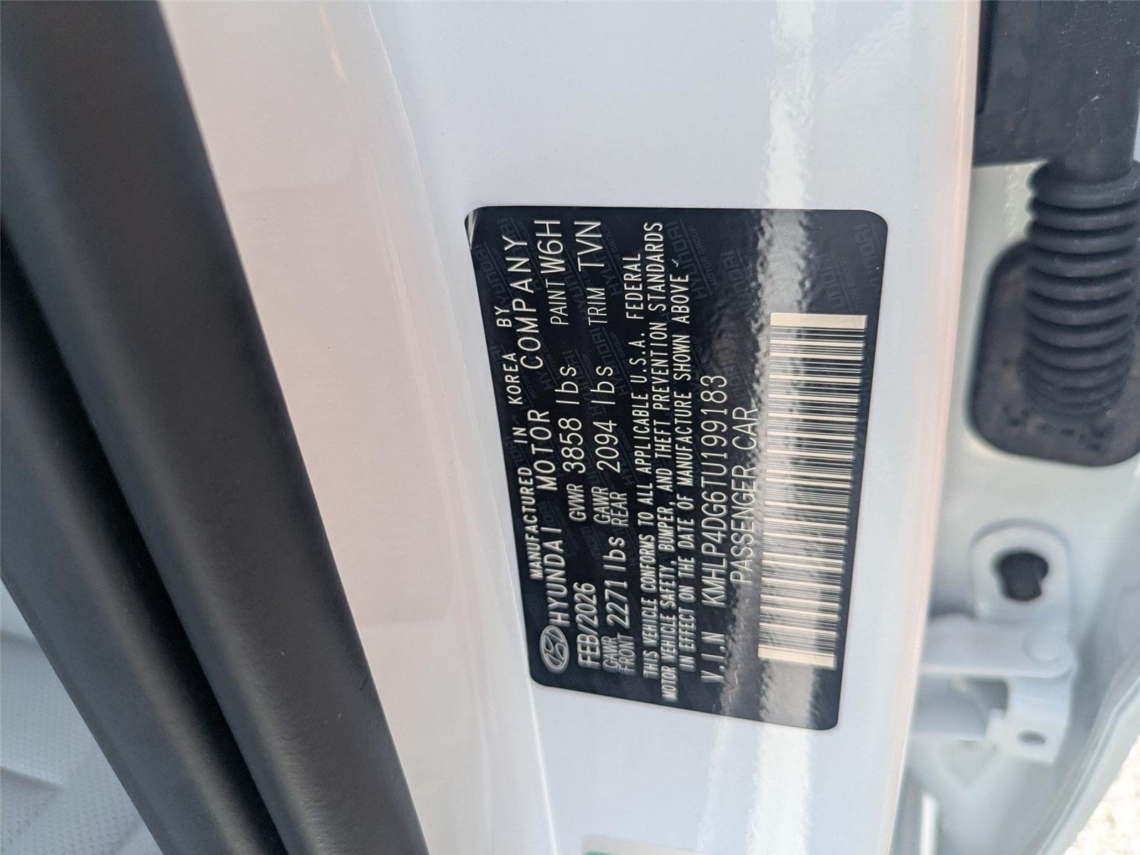 New 2026 Serenity White Pearl Hyundai Limited image 21