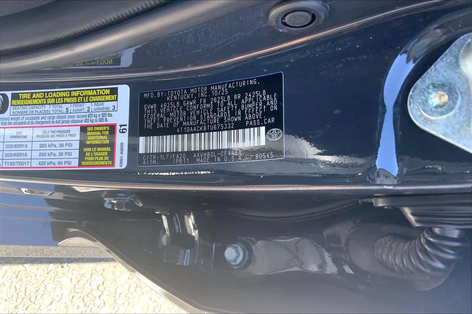Used 2026 Underground Toyota LE image 37