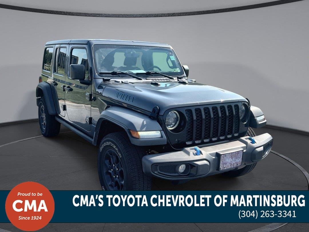 Used 2023 Granite Crystal Metallic Clearcoat Jeep Willys image 1