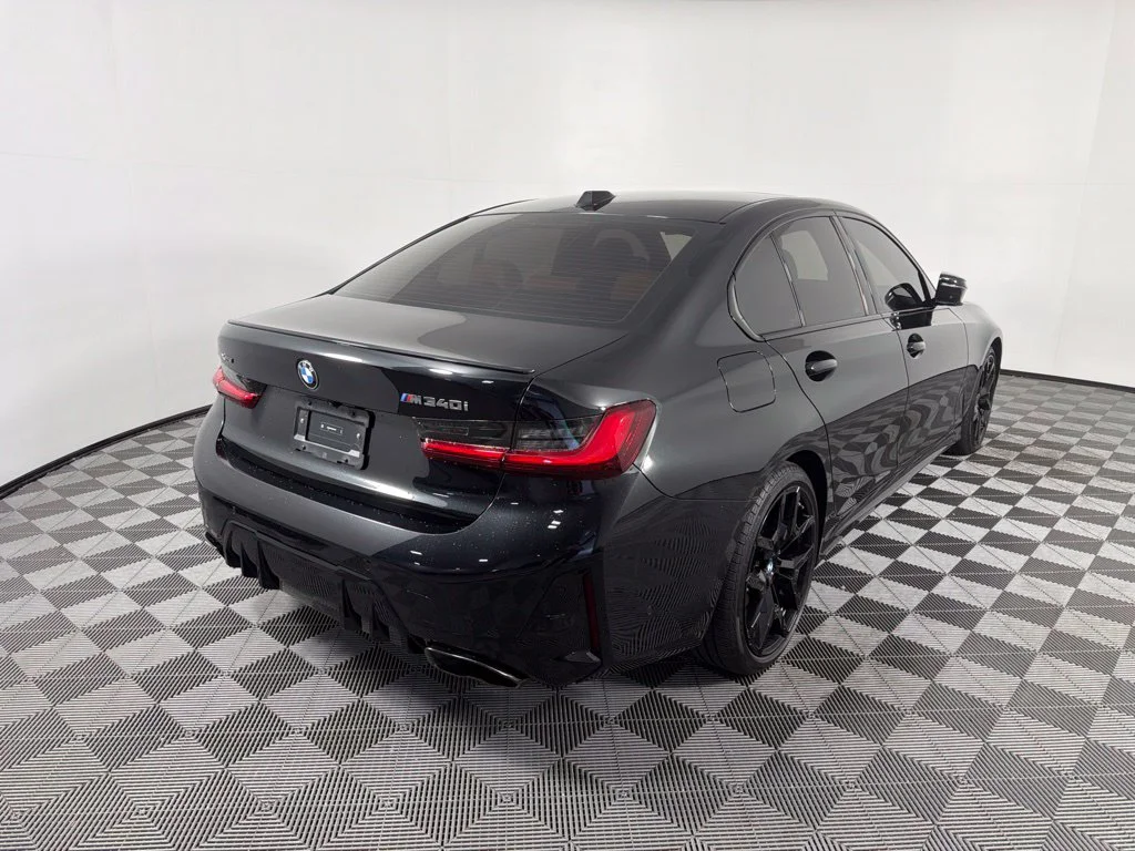 Certified Used 2025 Black Sapphire Metallic BMW M340i xDrive image 5