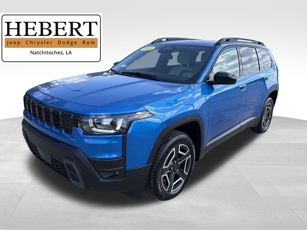 New 2026 Hydro Blue Pearl-Coat Exterior Paint Jeep Laredo image 1