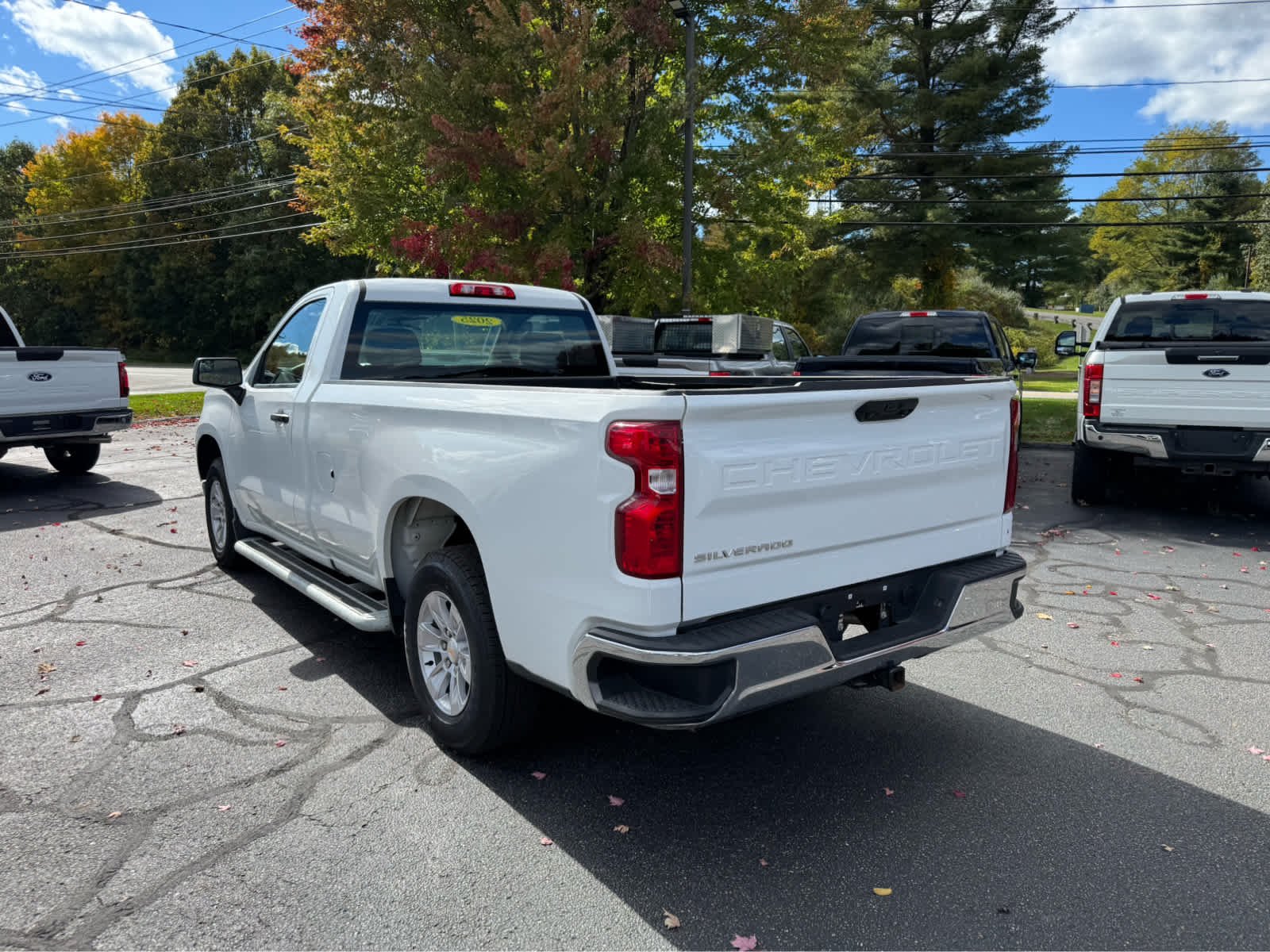 Certified Used 2025 Summit White Chevrolet Work Truck image 3