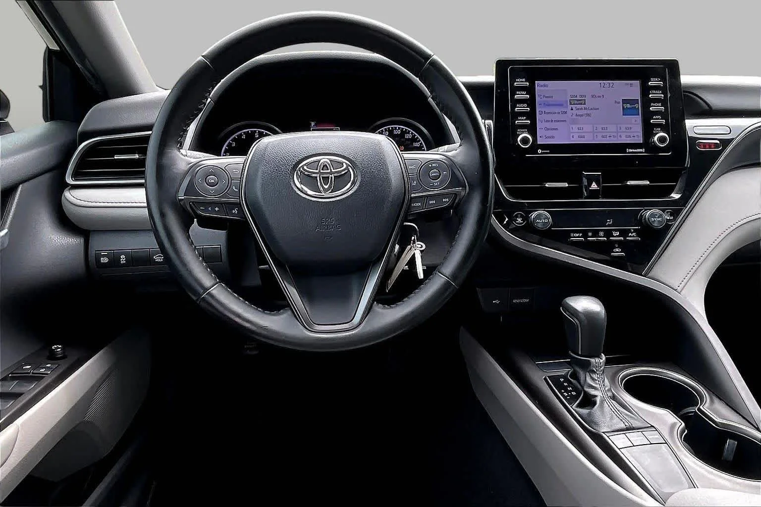 Used 2023 Midnight Black Metallic Toyota SE image 6