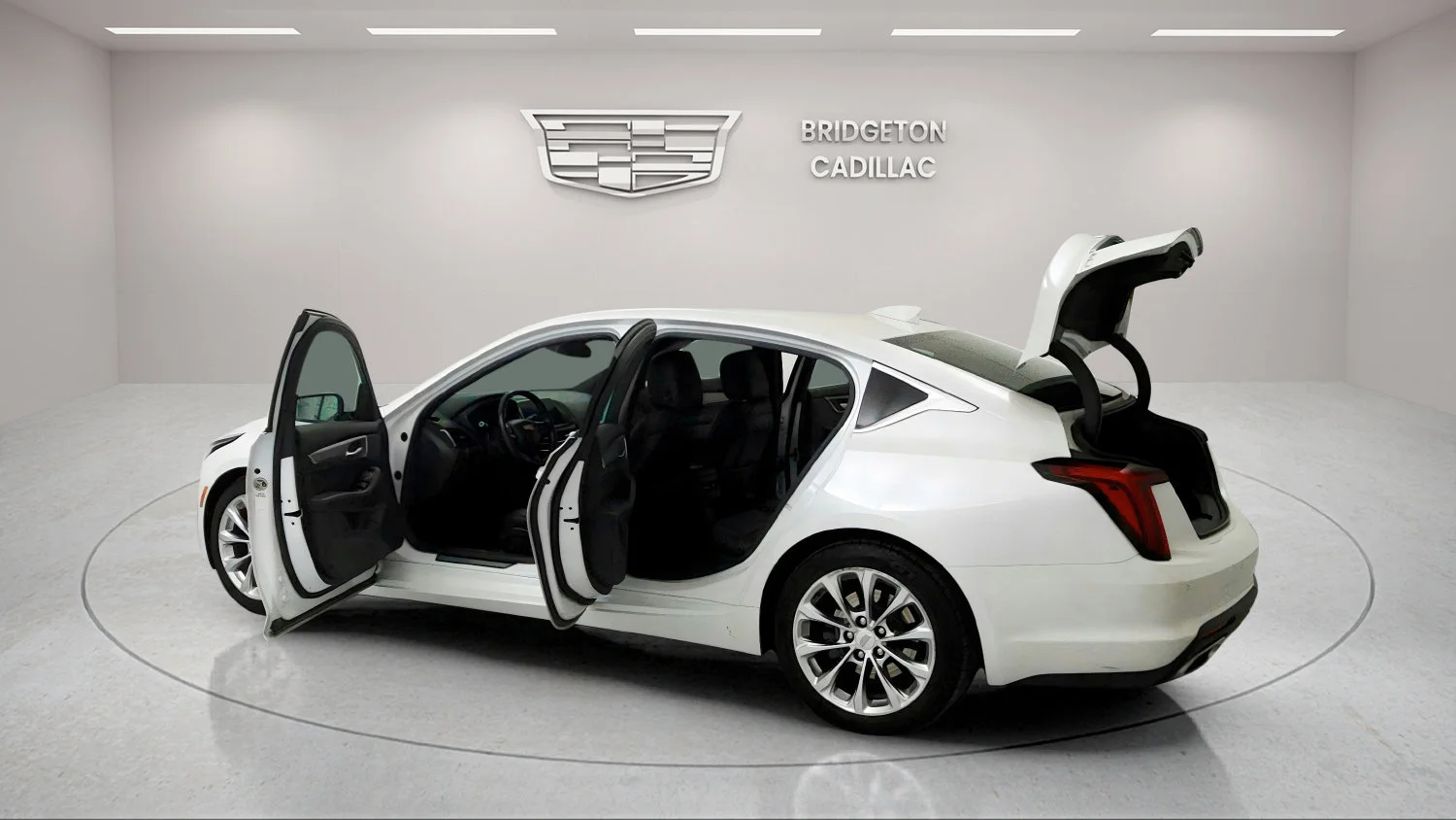 Used 2022 White Cadillac Premium Luxury image 34