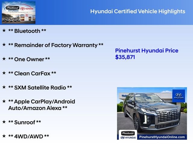 Certified Used 2024 Black Hyundai Calligraphy image 19