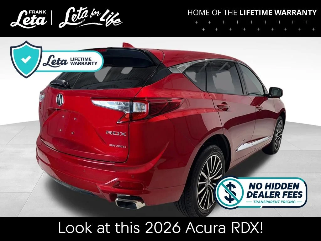 New 2026 Performance Red Pearl Acura Advance Package image 8