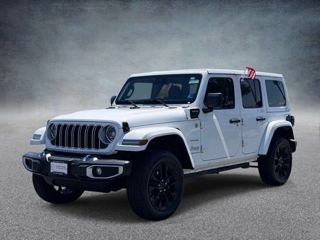 Used 2024 White Jeep Sahara 4xe image 5