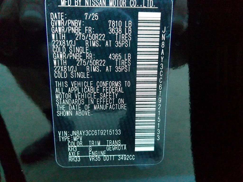 2026 Nissan Armada Platinum Reserve - Photo 67