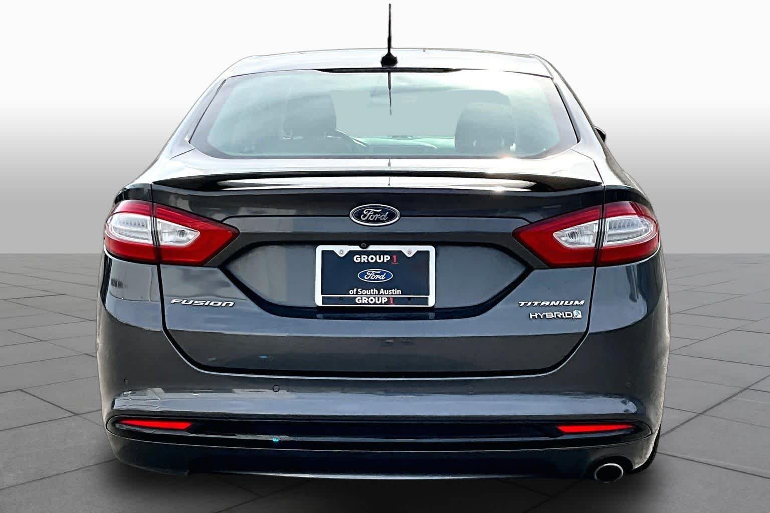 Pre-Owned 2015 Ford Fusion Hybrid Titanium Hybrid