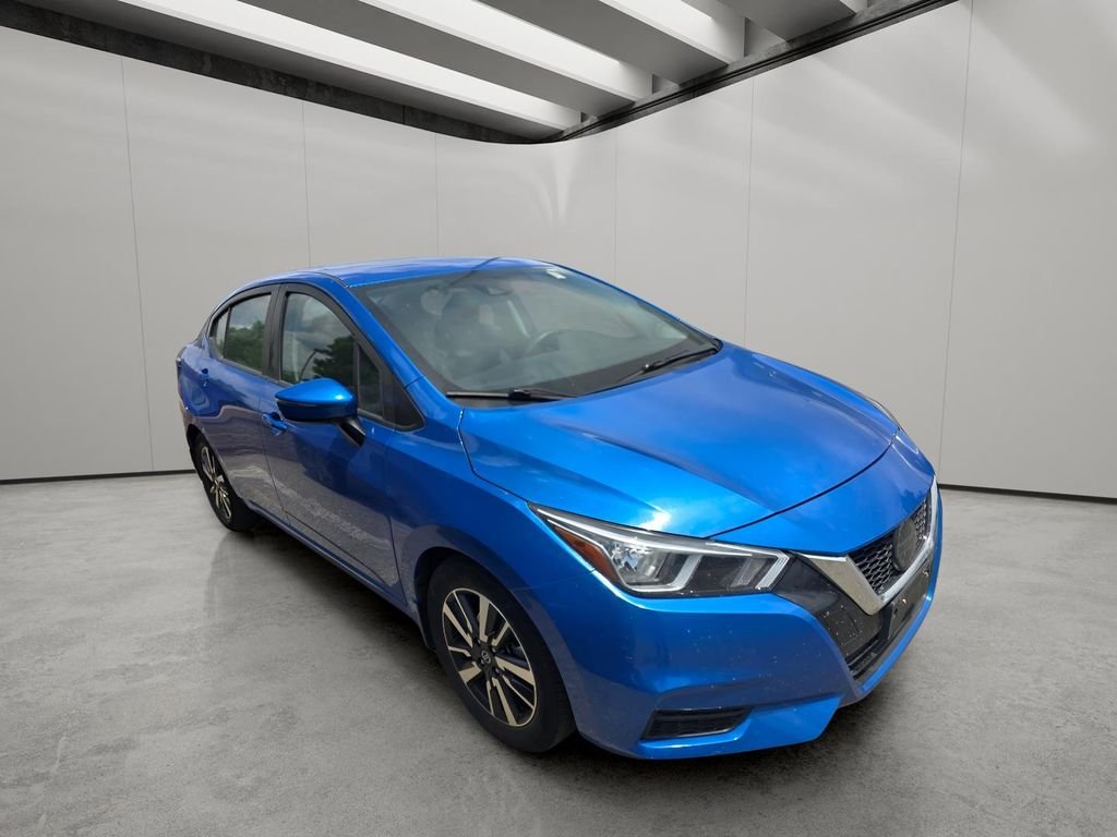 Used 2020 Electric Blue Metallic Nissan SV image 9