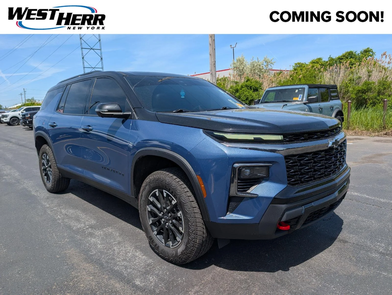 Used 2024 Lakeshore Blue Metallic Chevrolet AWD Z71 image 1