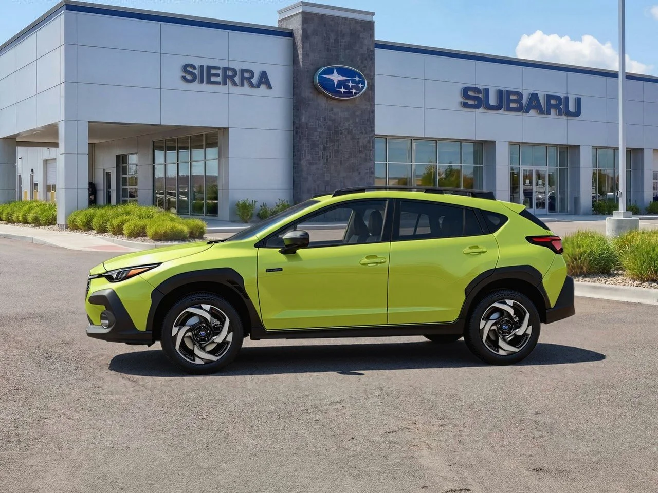 New 2026 CITRON YELLOW PEARL Subaru Limited Hybrid image 3
