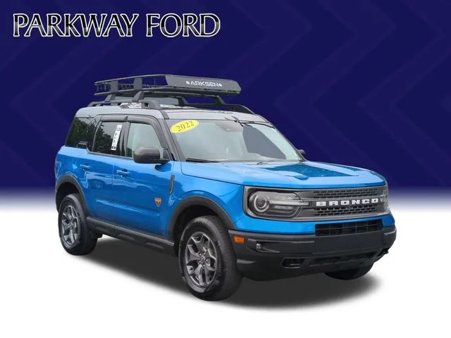 Used 2022 Blue Ford Badlands image 7