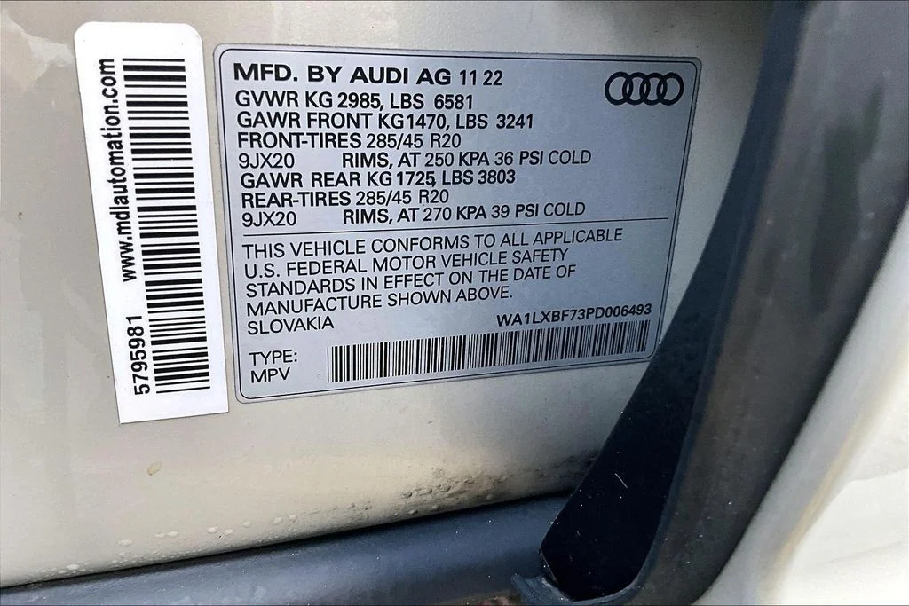 Used 2023 Beige Audi 55 Premium Plus image 17