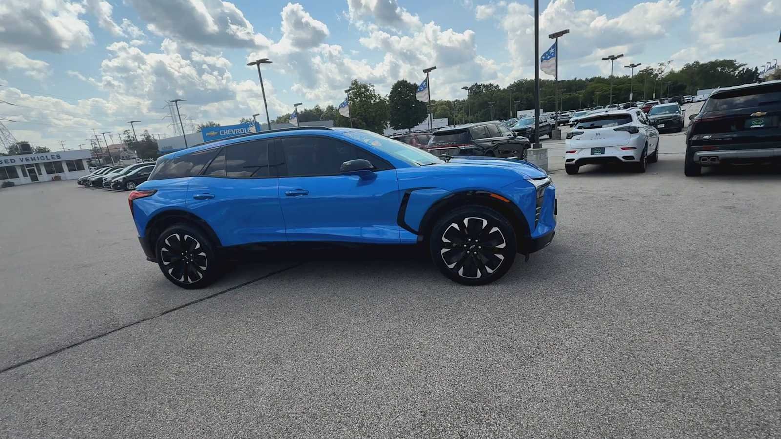 Used 2024 Riptide Blue Metallic Chevrolet RS image 9