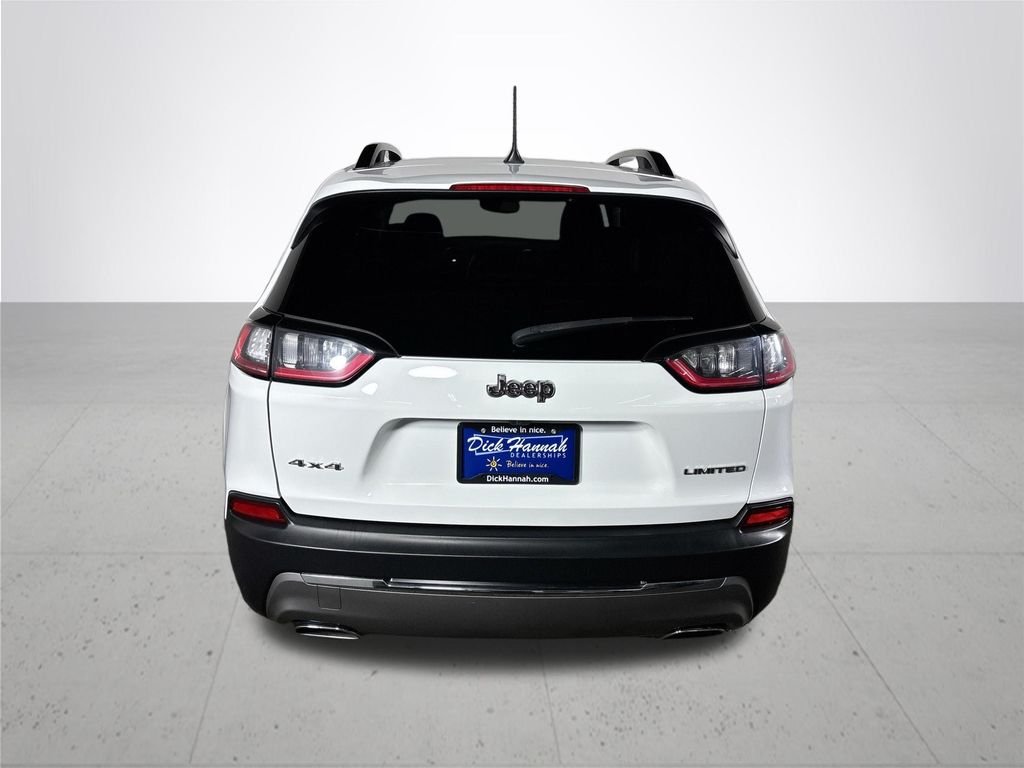 Used 2022 Bright White Clearcoat Jeep Limited image 7