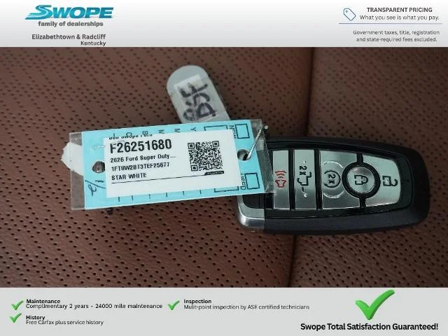 New 2026 Star White Metallic Tri-Coat Ford F-250® King Ranch® image 79