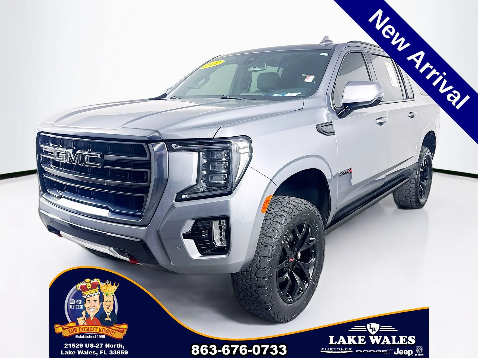 Used 2022 Gray GMC AT4 image 2