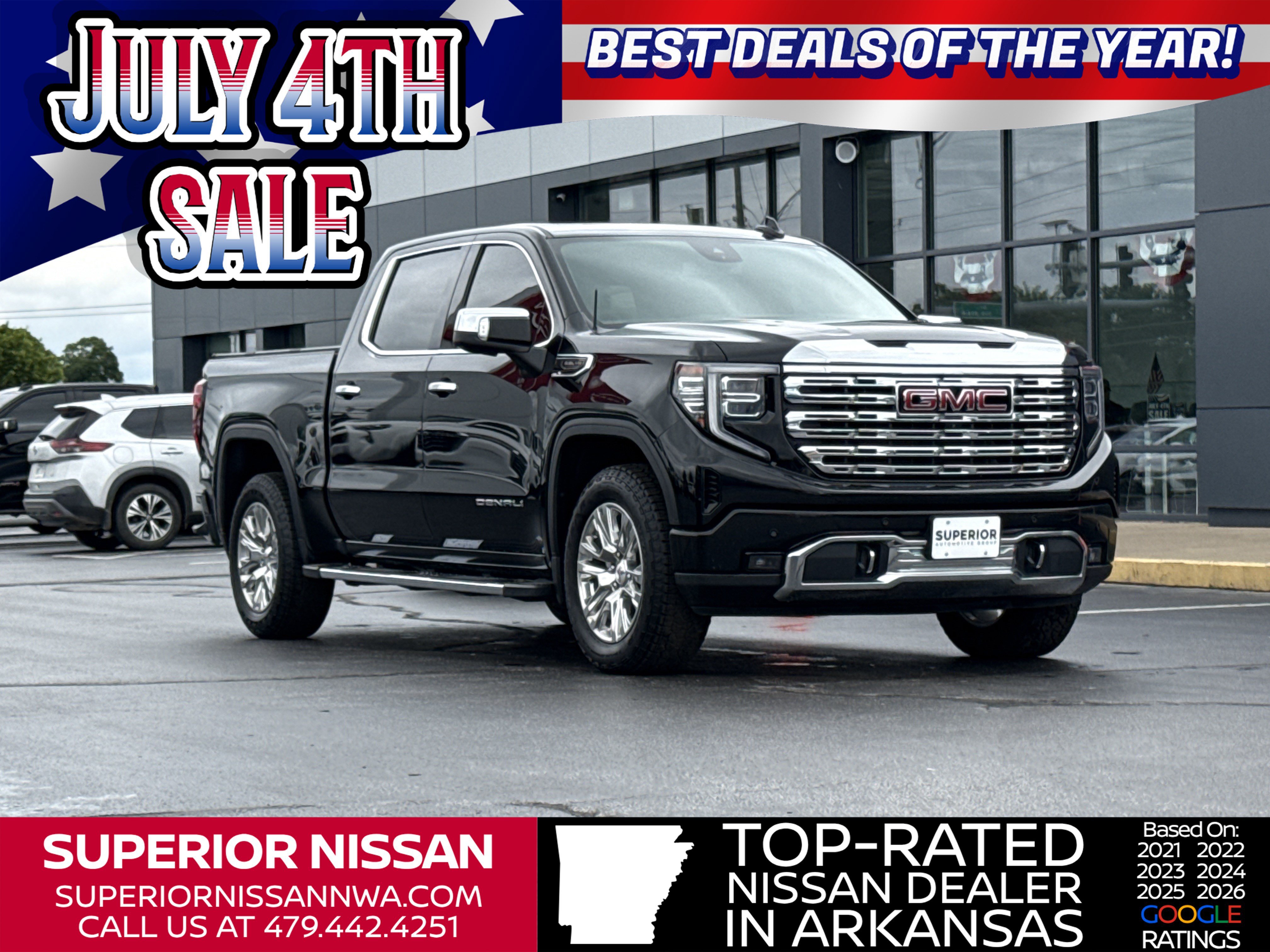 Used 2023 Onyx Black GMC Denali 4WD image 1