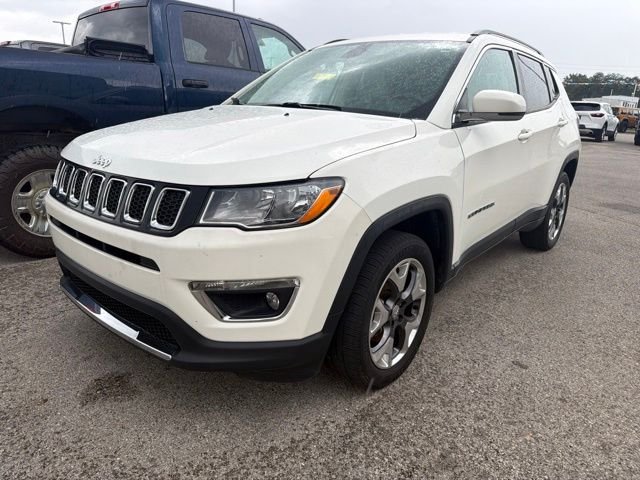 Used 2020 White Jeep Limited image 1