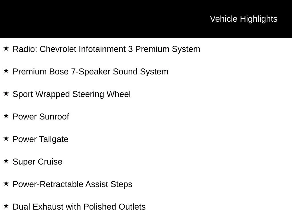 New 2026 Polar White Tricoat Chevrolet High Country image 6