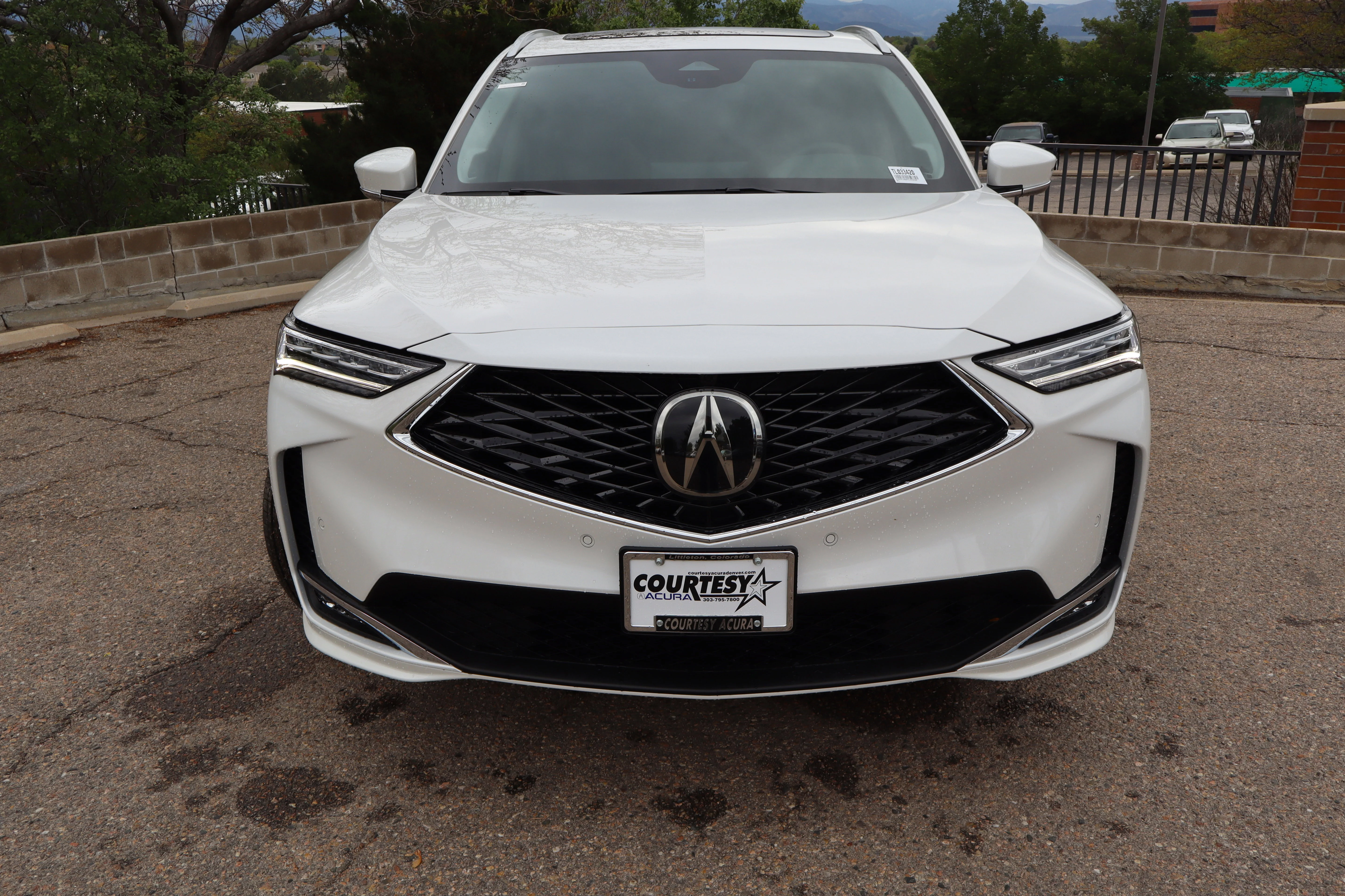 New 2026 Platinum White Pearl Acura w/Advance Package image 2