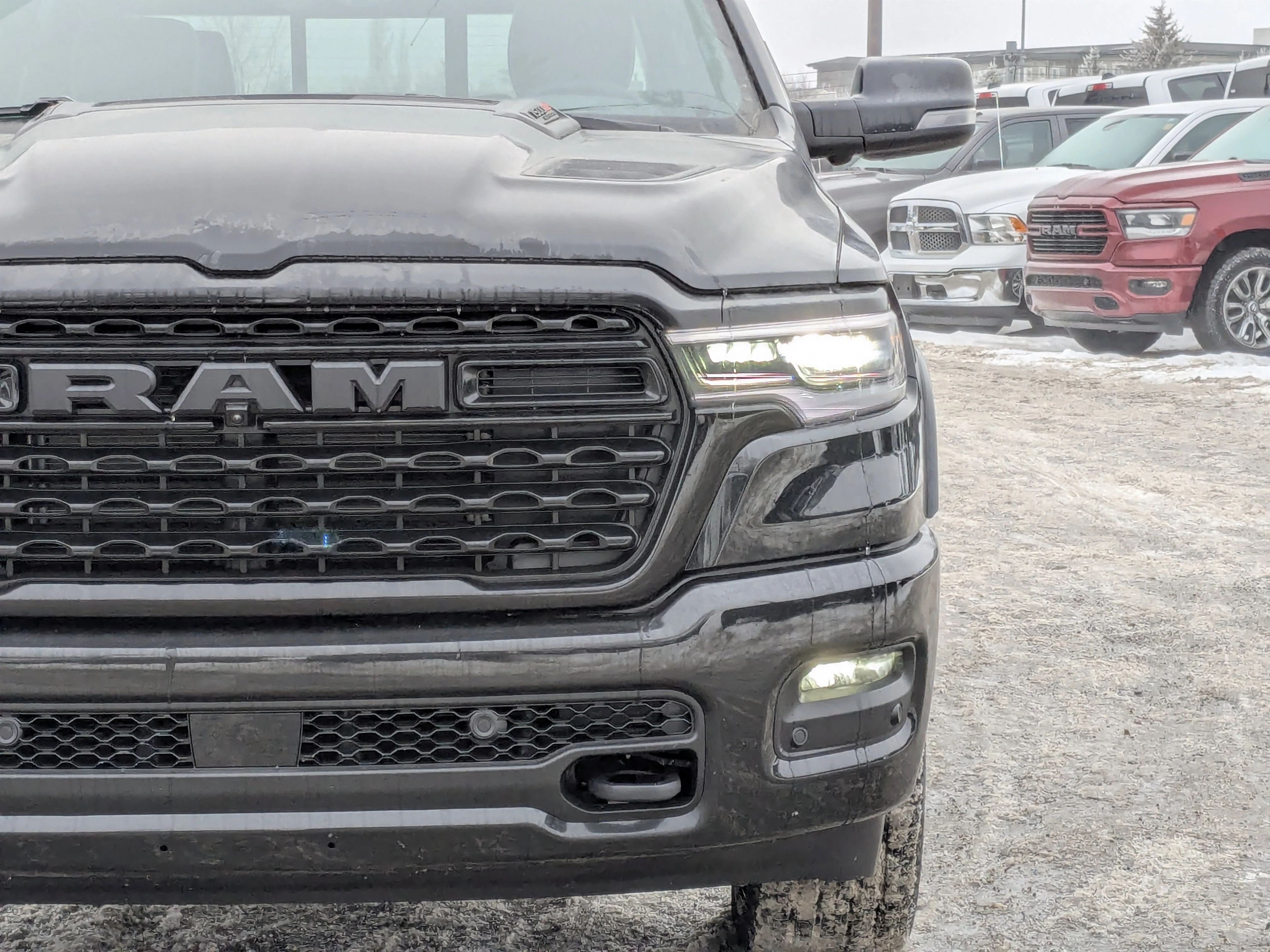 New 2026 Black RAM Limited - - Night Ed - Pano Sunroof - Hurricane HO Turbo - 14.4 Screen - Head-Up Display & More! image 10