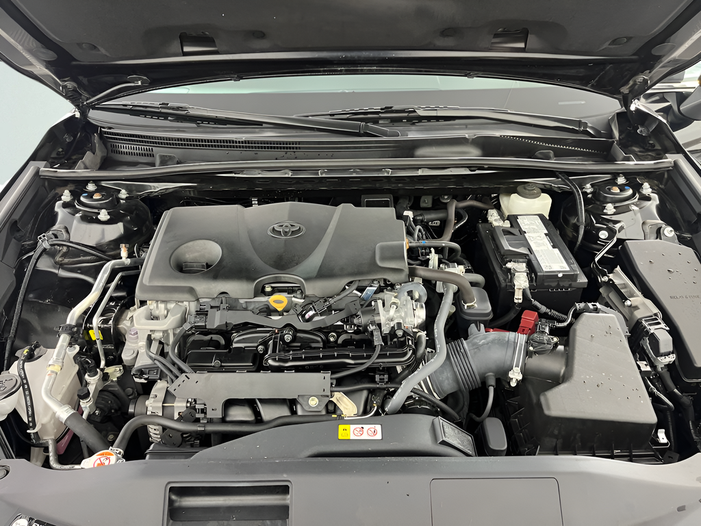Used 2023 Midnight Black Metallic Toyota SE image 19