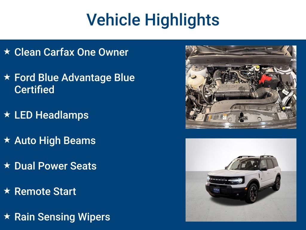 Certified Used 2025 White Ford Outer Banks image 3