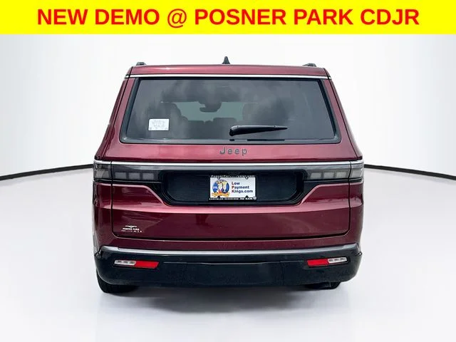 New 2026 Velvet Red Pearl-Coat Exterior Paint Jeep Grand Wagoneer image 6