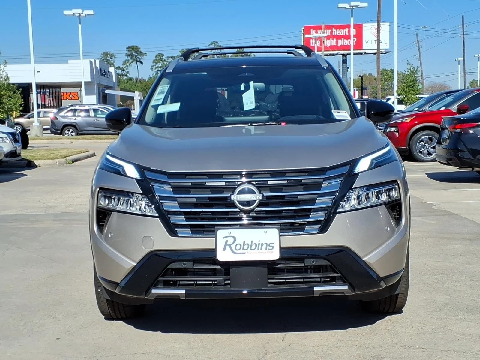 2026 Nissan Rogue Platinum Silver at Robbins Nissan