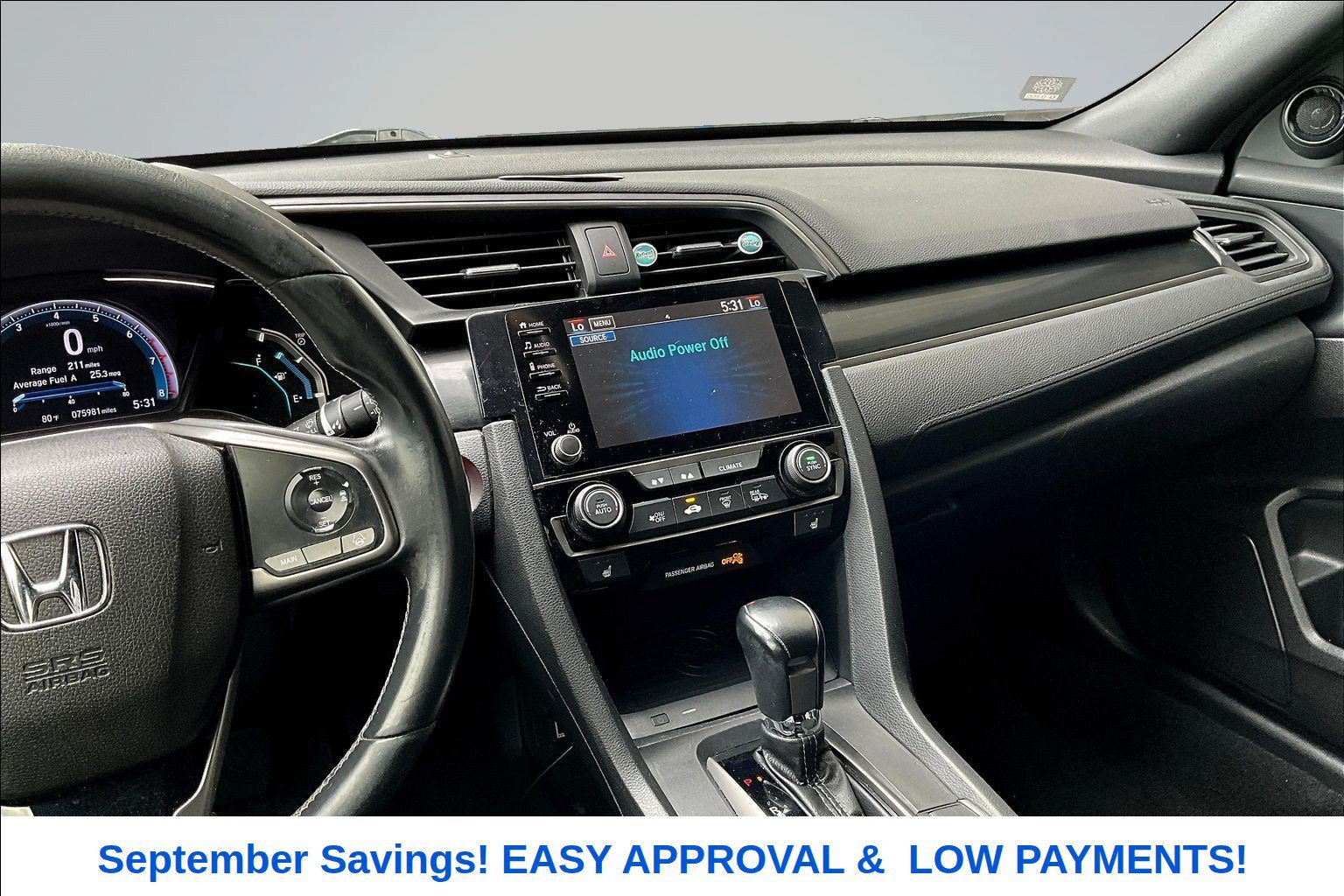 Used 2020 Gray Honda EX image 9