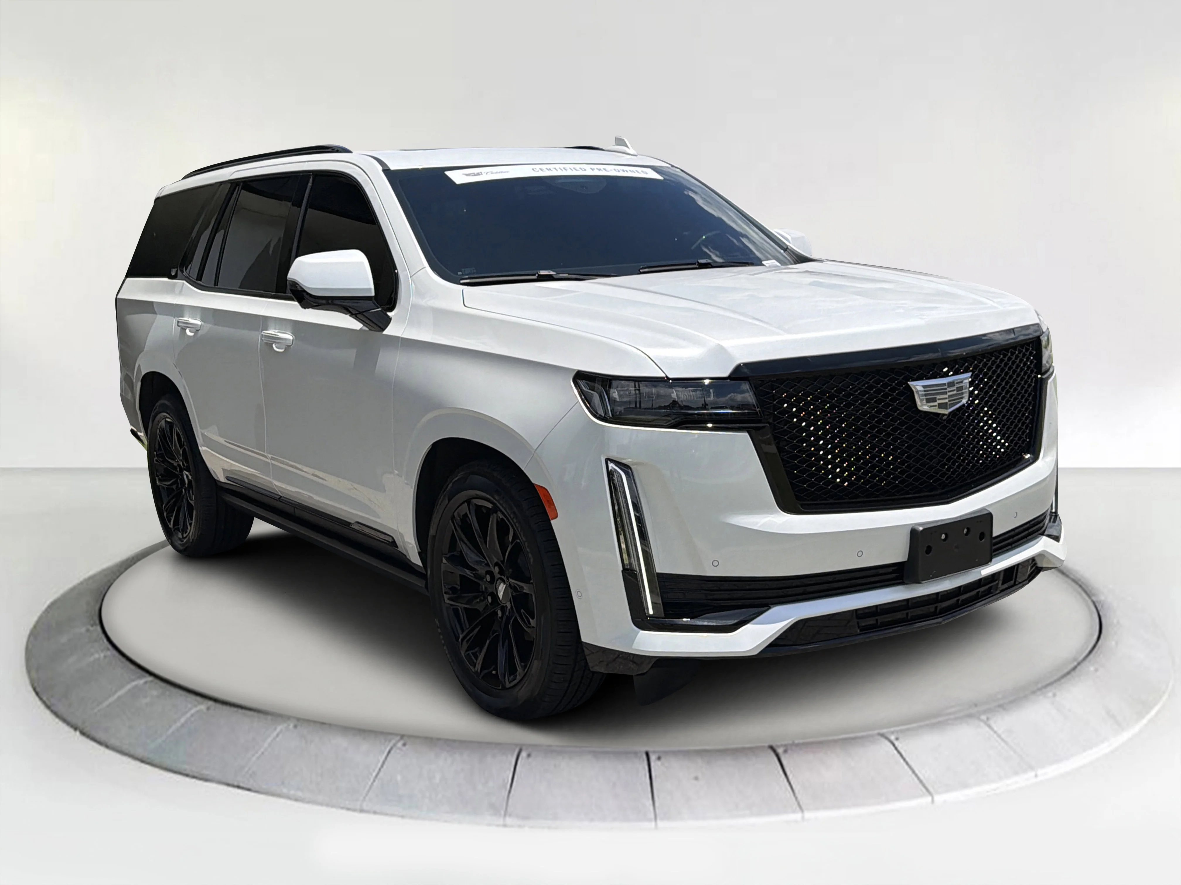 Used 2023 Crystal White Tricoat Cadillac 4WD Sport Platinum image 6