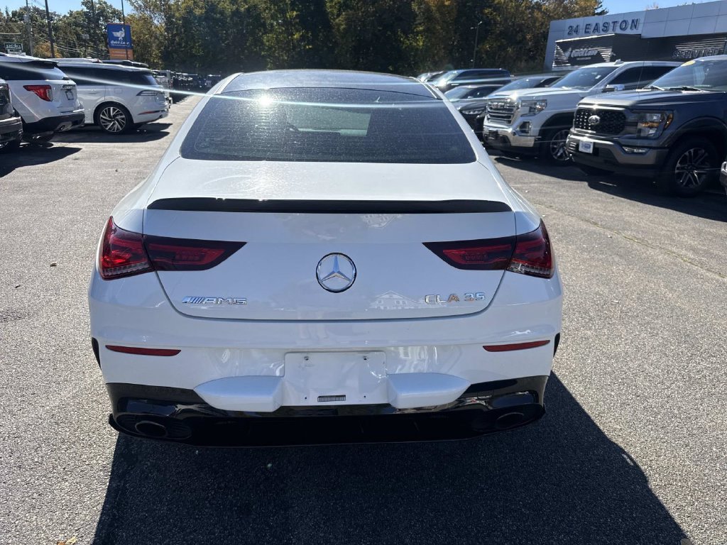 Used 2022 White Mercedes-Benz CLA 35 AMG® image 4