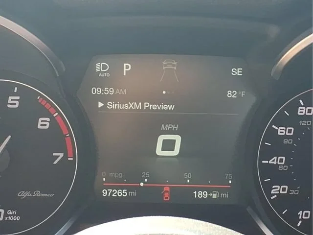 Used 2018 Red Alfa Romeo Ti Sport AWD image 13