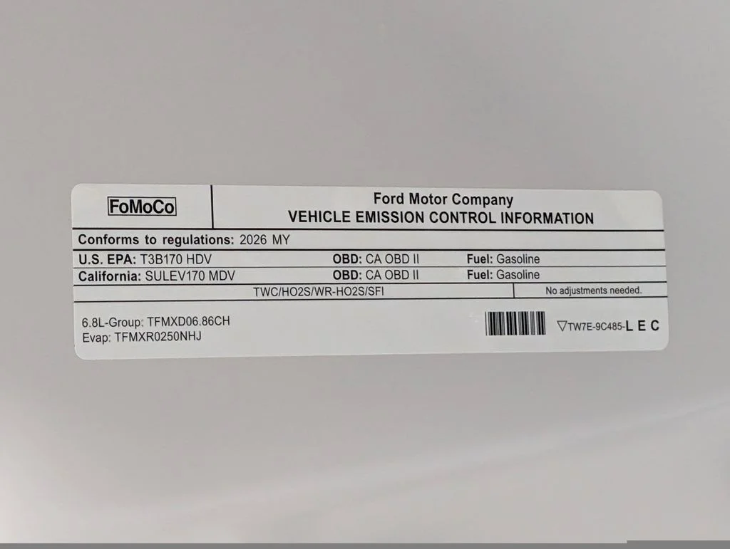 New 2026 Oxford White Ford F-250® XL image 25